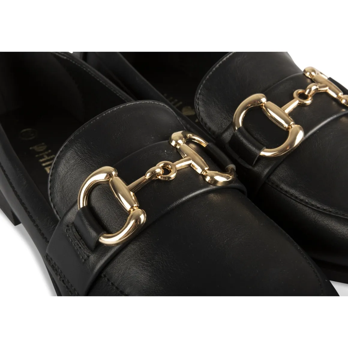 Mocassins ZWART