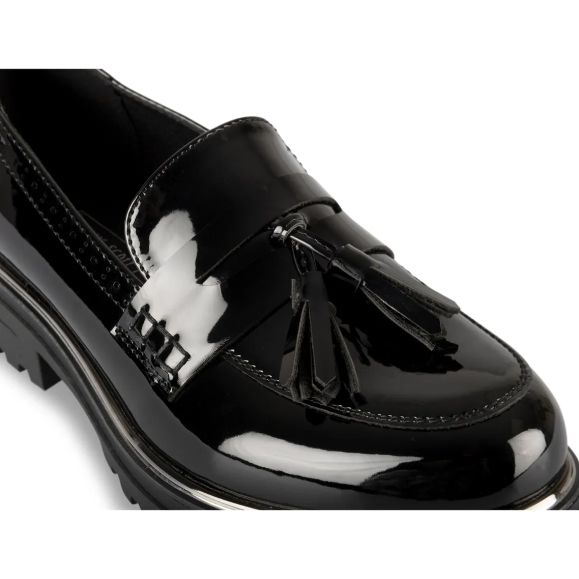Mocassins ZWART