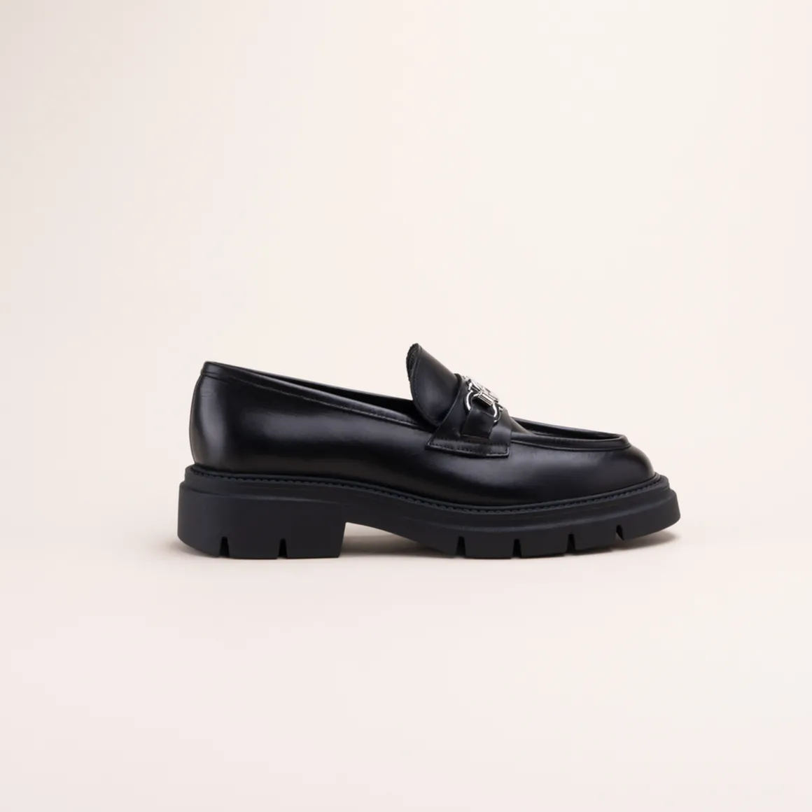 Mocassins ZWART