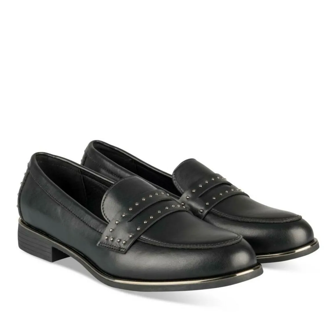 Mocassins ZWART