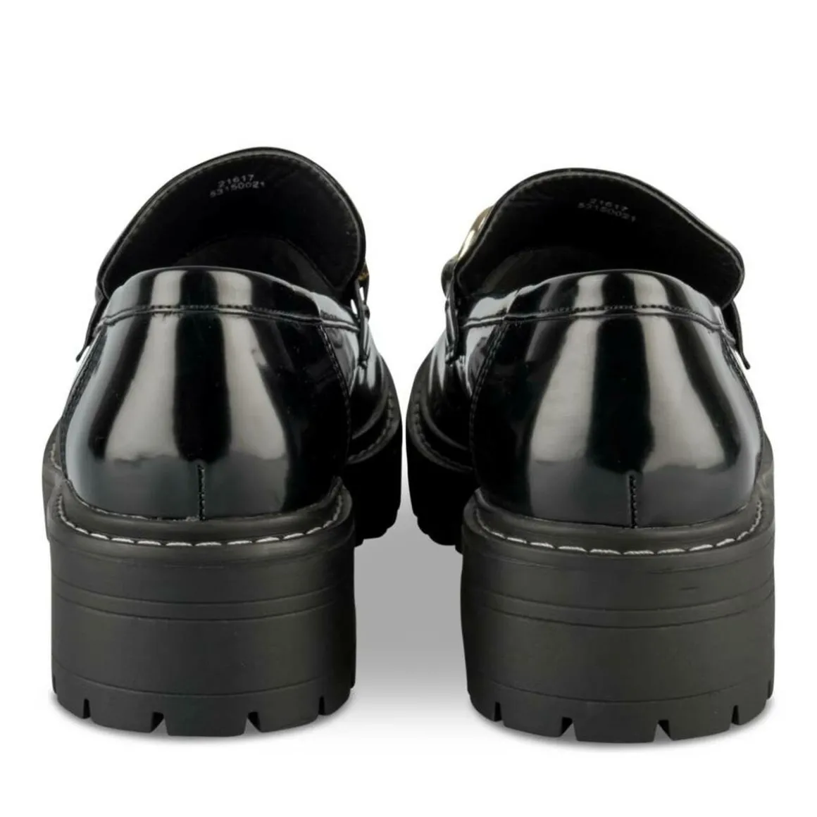 Mocassins ZWART