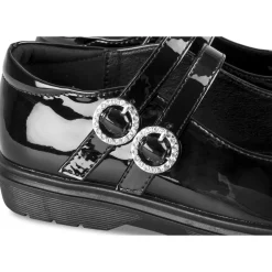 Mocassins ZWART LOVELY SKULL