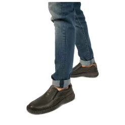 Mocassins ZWART NEOSOFT HOMME LEER