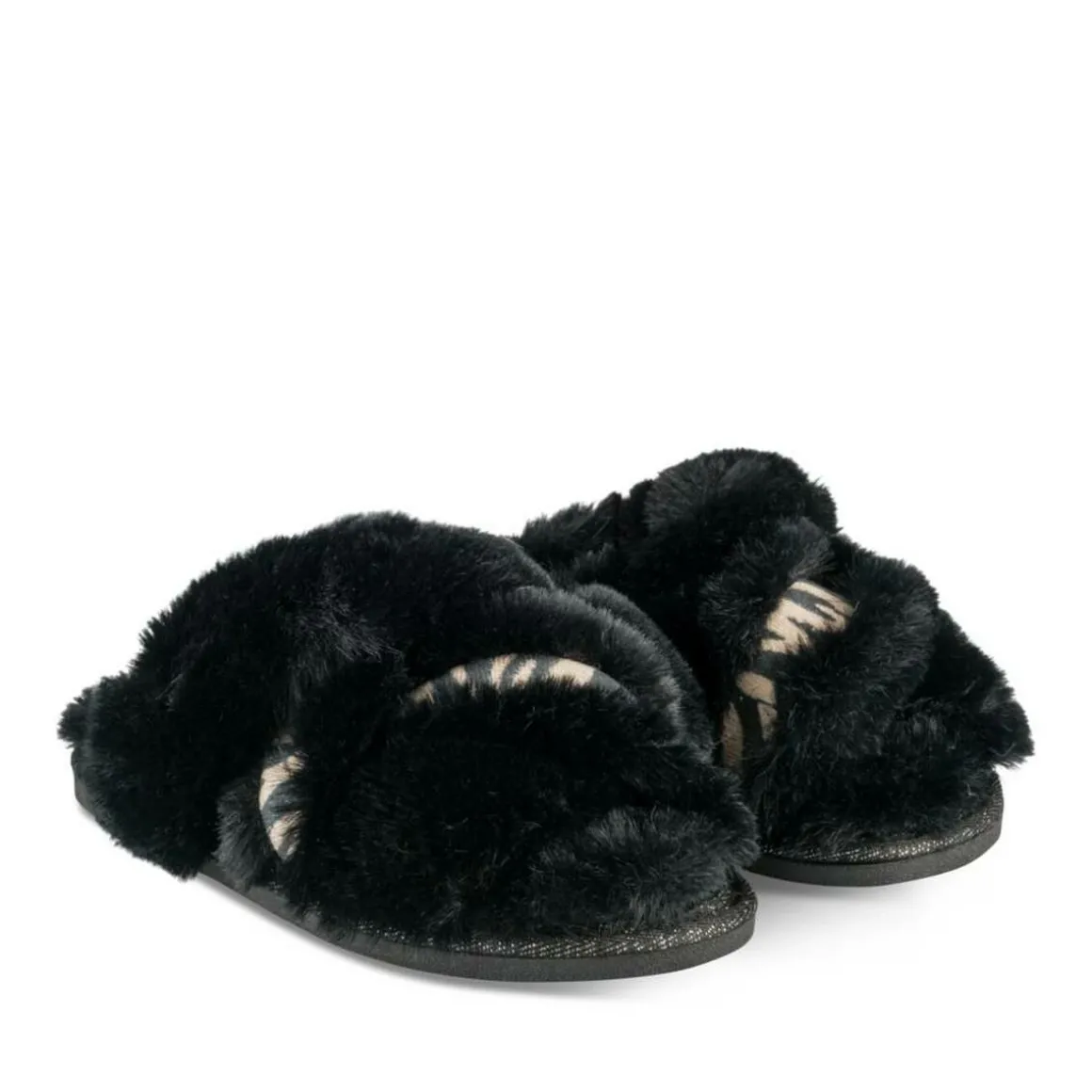 Pantoffels KASTANJEBRUIN