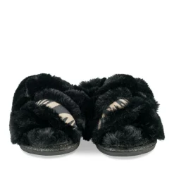 Pantoffels KASTANJEBRUIN