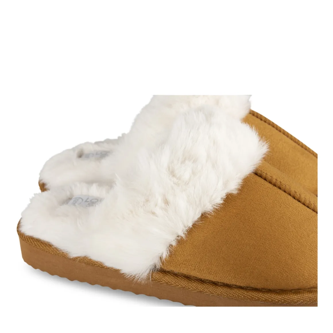Pantoffels KASTANJEBRUIN