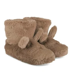 Pantoffels KASTANJEBRUIN