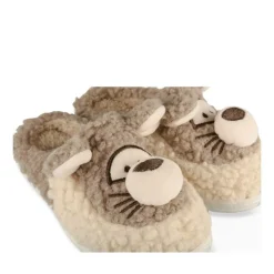 Pantoffels muis KASTANJEBRUIN TAMS