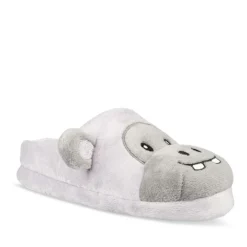 Pantoffels nijlpaard GRIJS TAMS
