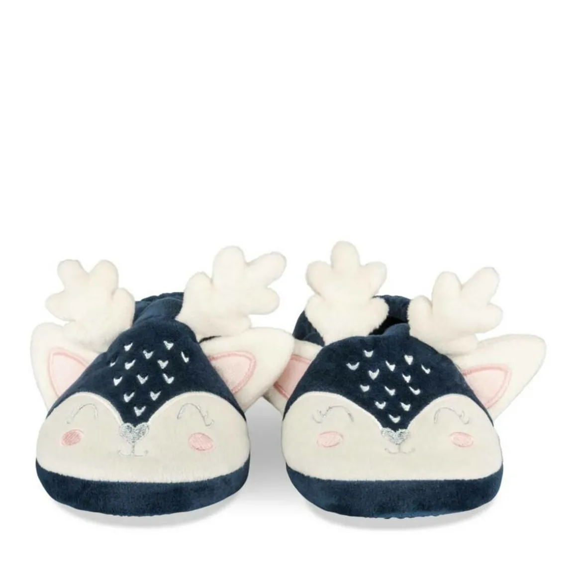 Pantoffels rendier NAVY LOVELY SKULL