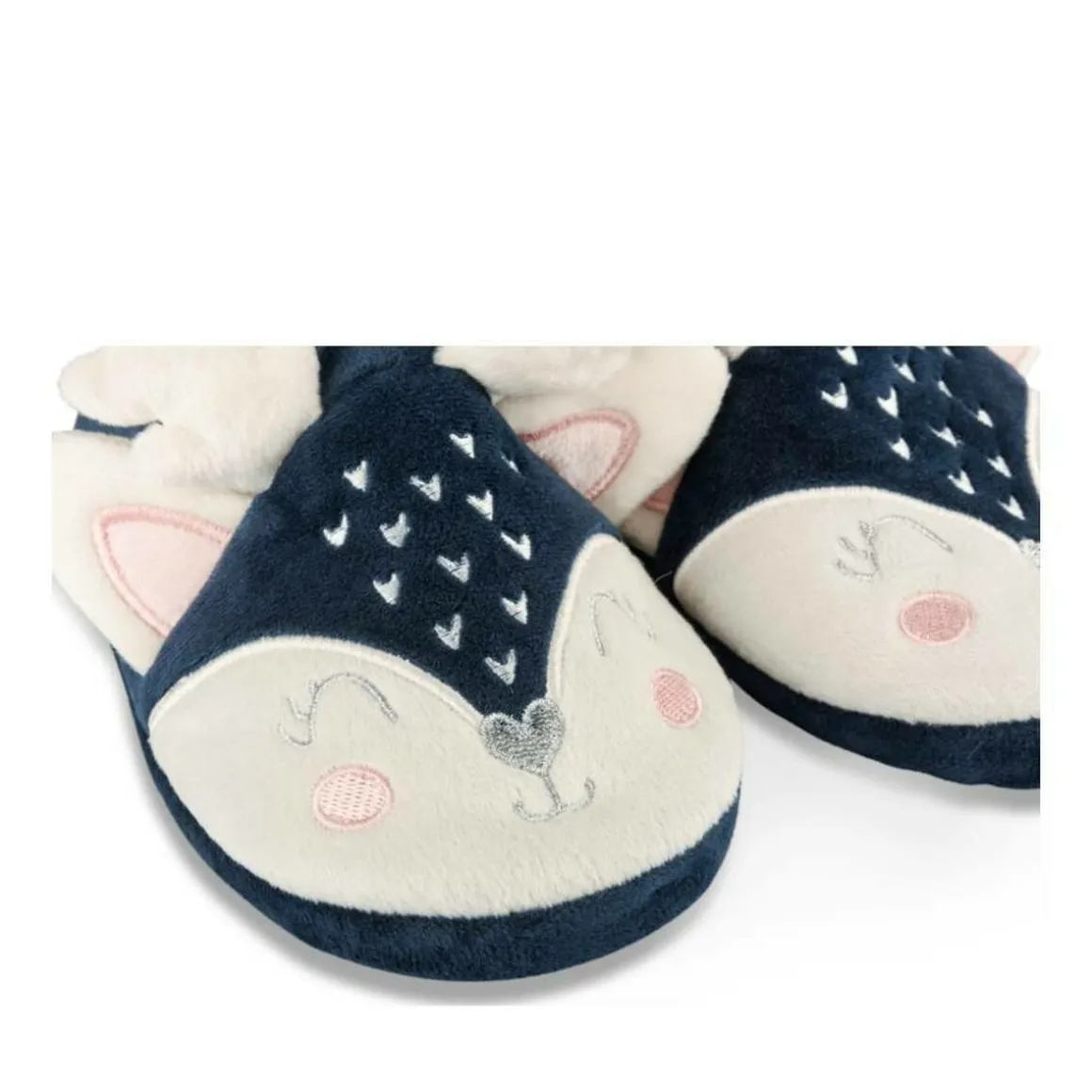Pantoffels rendier NAVY LOVELY SKULL