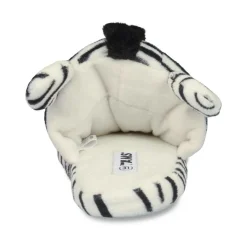 Pantoffels zebra WIT TAMS