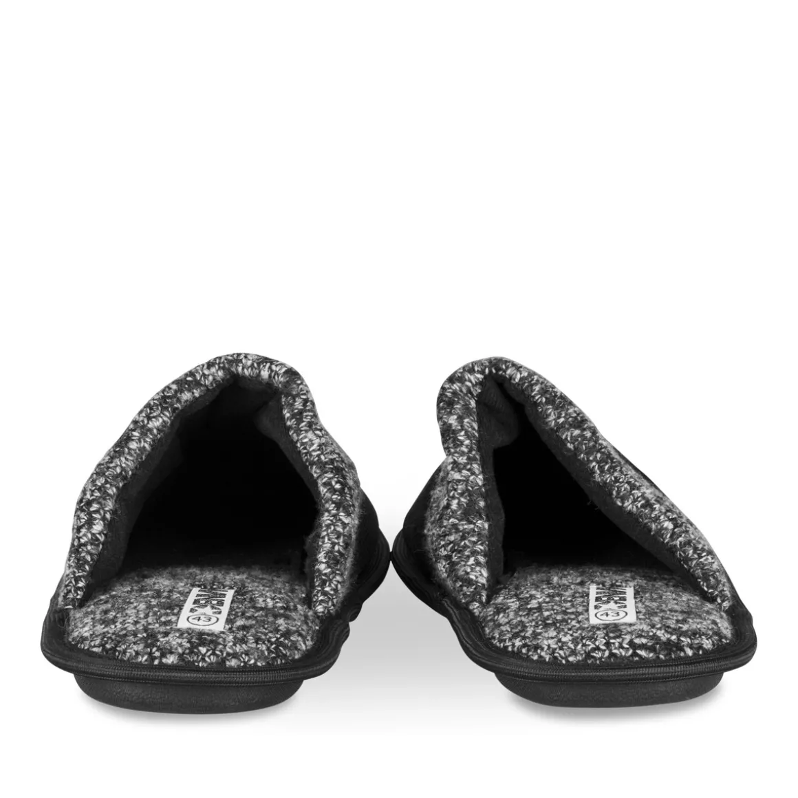 Pantoffels ZWART