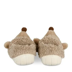 Pluche pantoffels egel KASTANJEBRUIN CHARLIE & FRIENDS