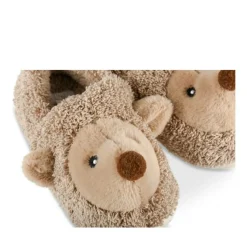 Pluche pantoffels egel KASTANJEBRUIN CHARLIE & FRIENDS