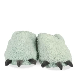 Pluche pantoffels monsterpoot GROEN CHARLIE & FRIENDS