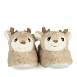 Pluche pantoffels rendier BEIGE NINI & GIRLS