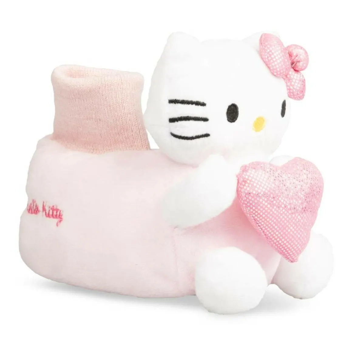 Pluche pantoffels ROZE HELLO KITTY