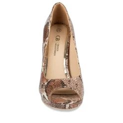 Pumps KASTANJEBRUIN