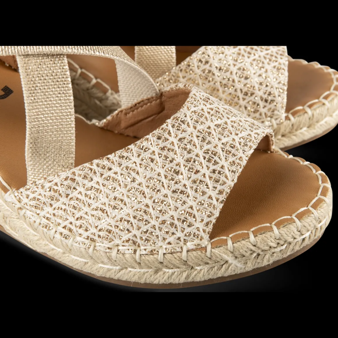 Sandalen BEIGE/GOUD