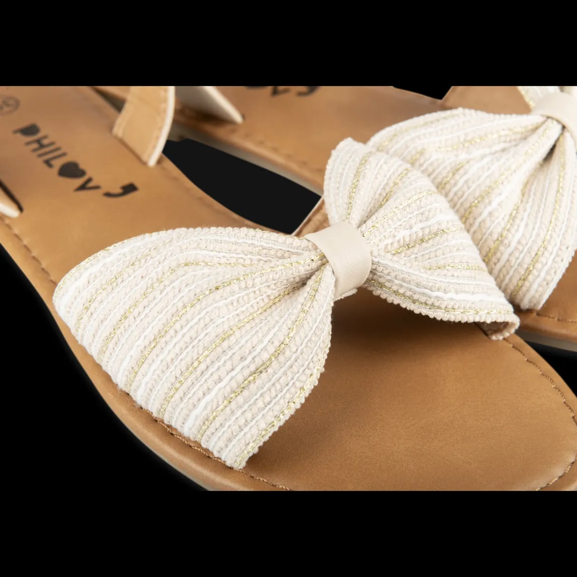 Sandalen BEIGE/GOUD