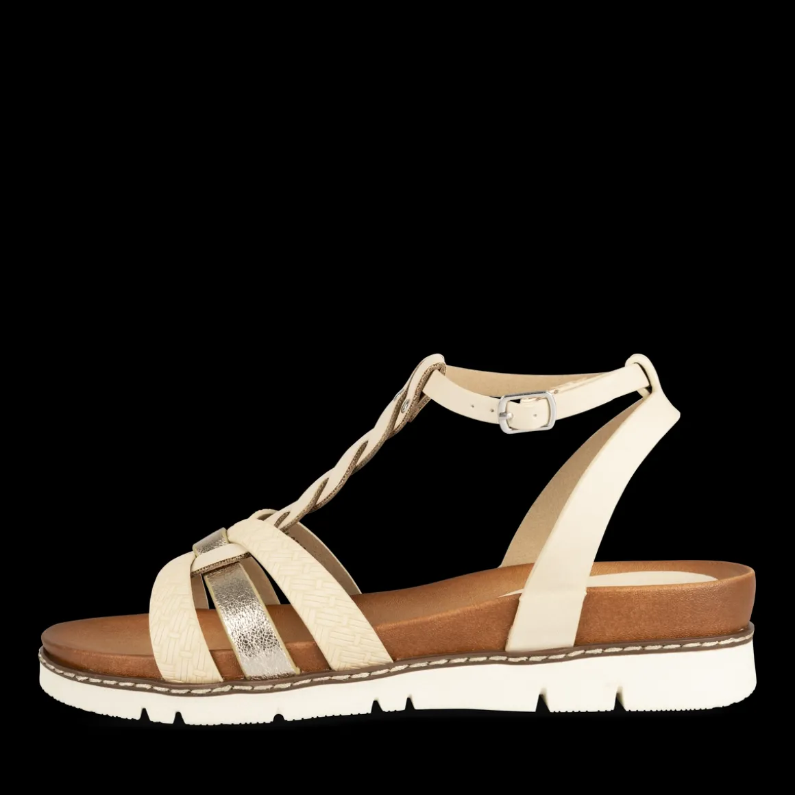 Sandalen BEIGE/GOUD