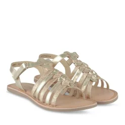 Sandalen GOUD LITTLE LOLITA LEER