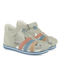 Sandalen GRIJS CHARLIE & FRIENDS LEER