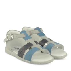 Sandalen GRIJS CHARLIE & FRIENDS LEER