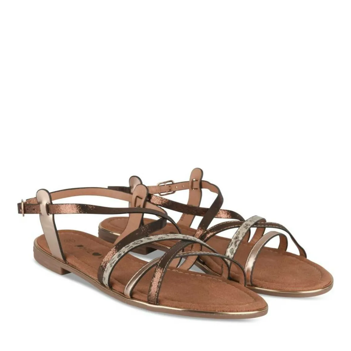 Sandalen KASTANJEBRUIN