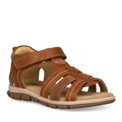 Sandalen KASTANJEBRUIN CHARLIE & FRIENDS LEER
