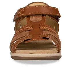 Sandalen KASTANJEBRUIN CHARLIE & FRIENDS LEER