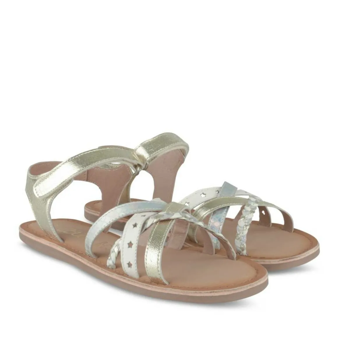 Sandalen METALLIC LITTLE LOLITA LEER