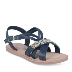 Sandalen NAVY LOVELY SKULL LEER