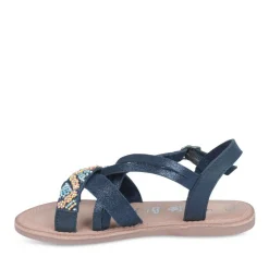 Sandalen NAVY LOVELY SKULL LEER