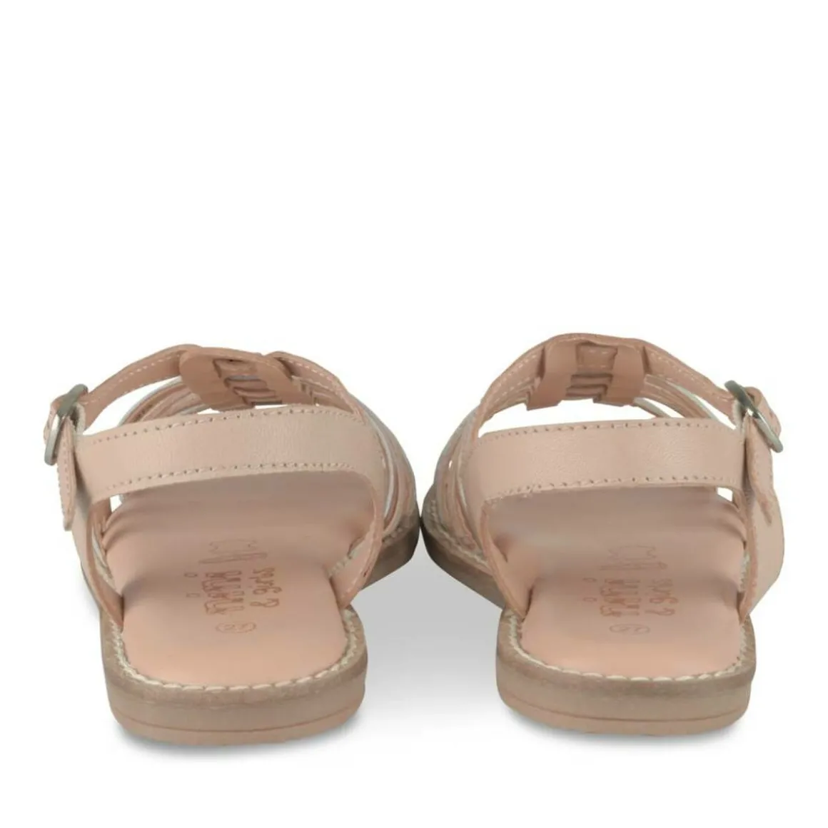Sandalen NUDE NINI & GIRLS LEER