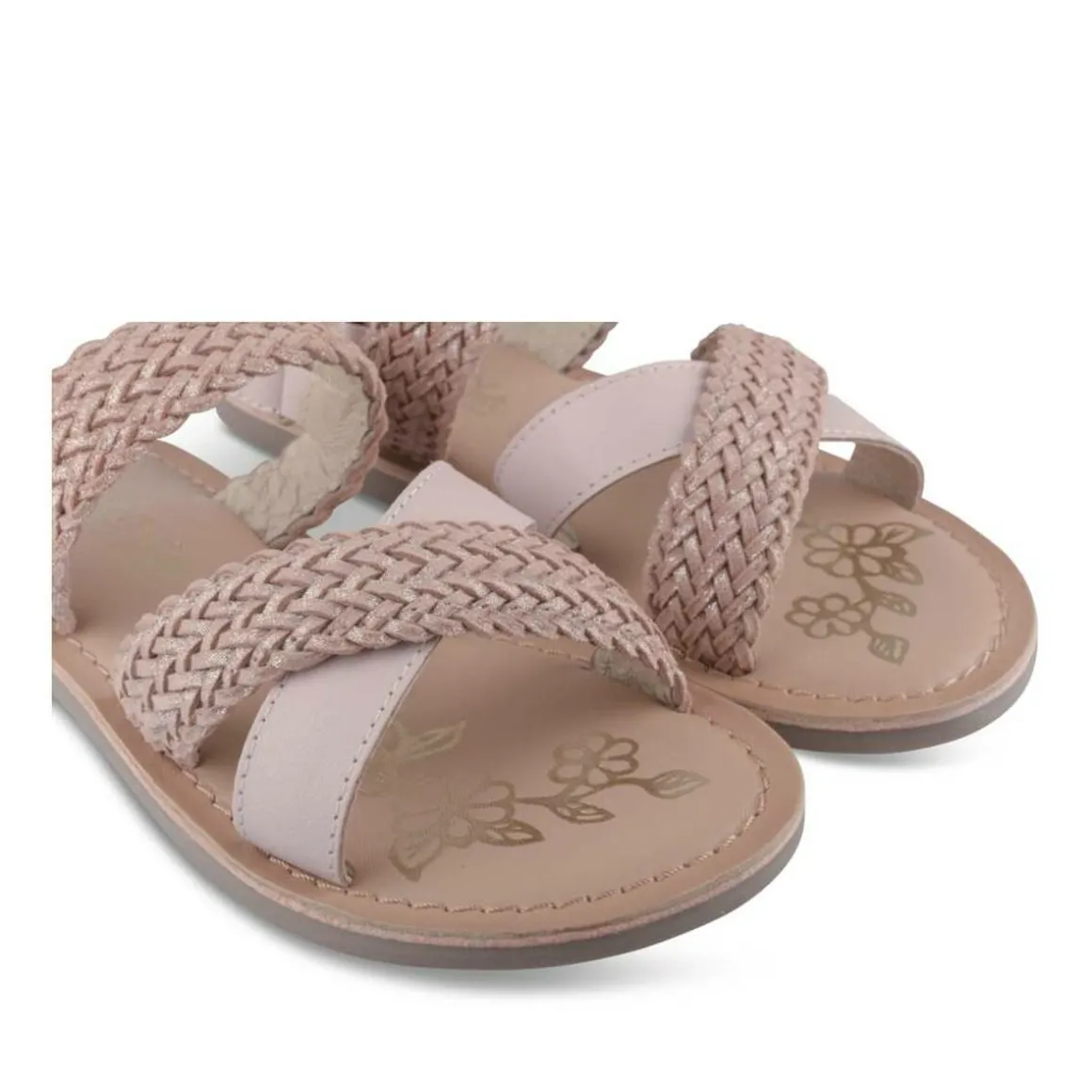 Sandalen ROZE LOVELY SKULL LEER