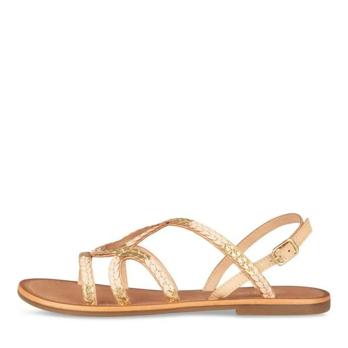 Sandalen ROZE LOVELY SKULL LEER