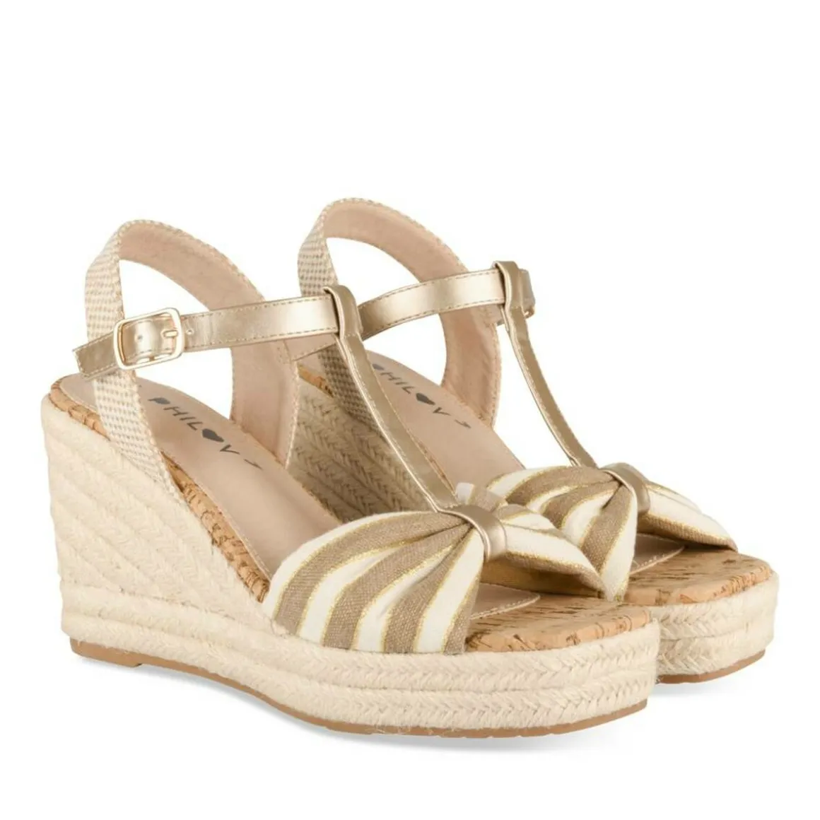 Sandalen TAUPE