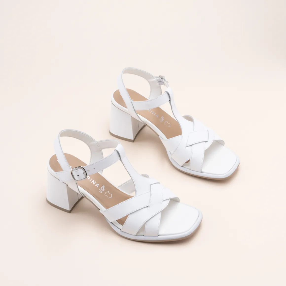 Sandalen WIT