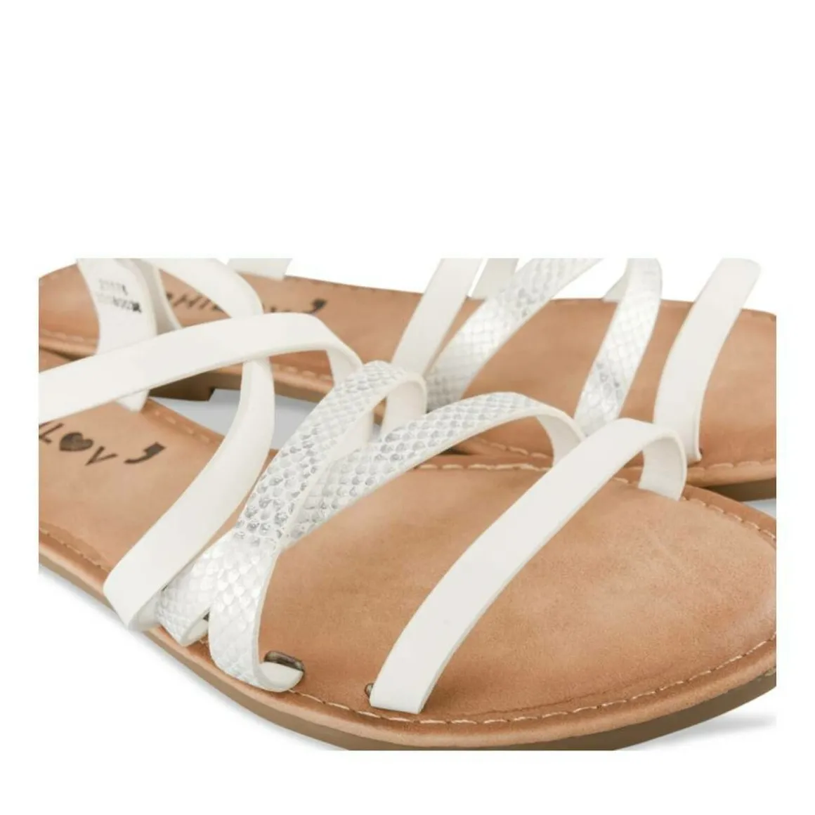 Sandalen WIT