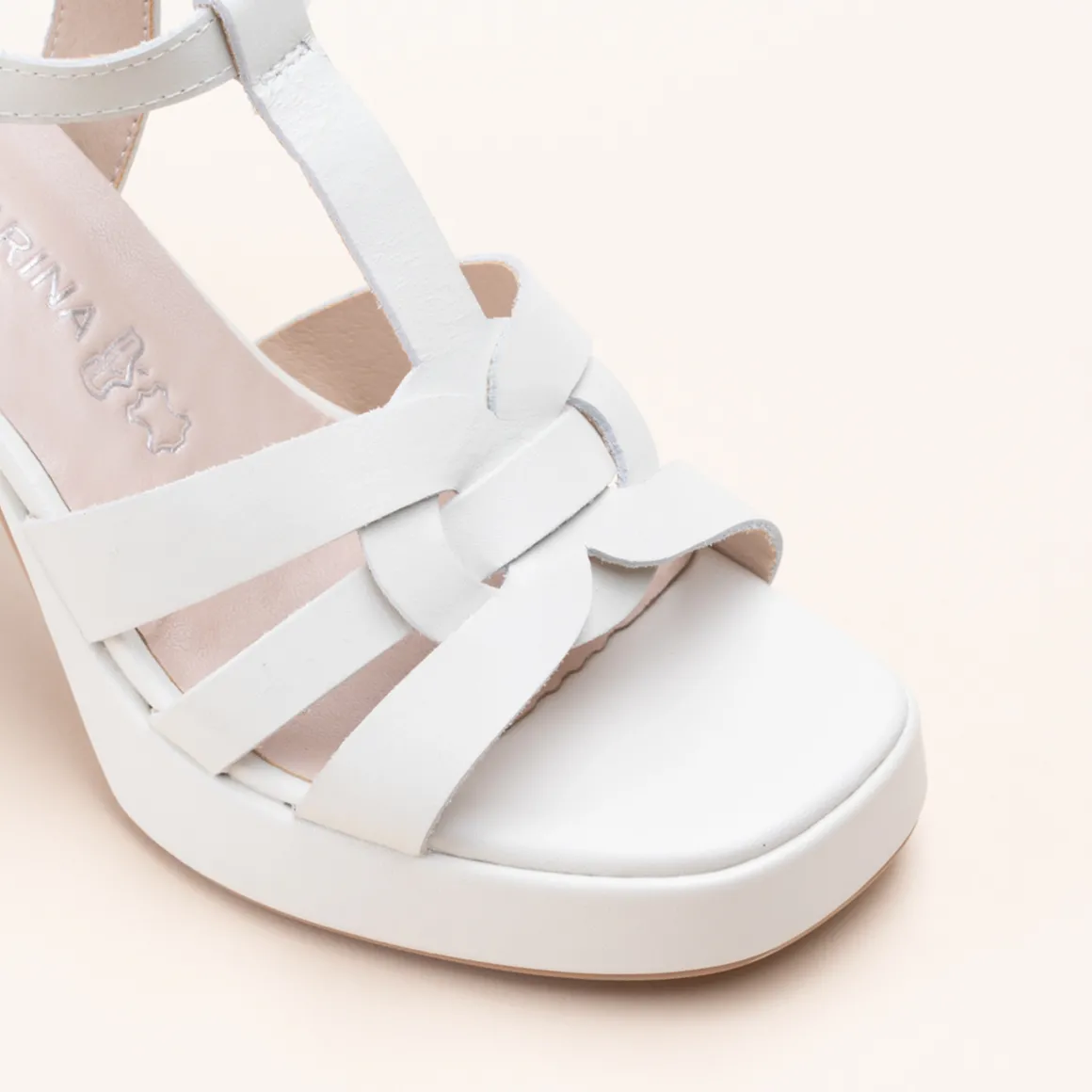 Sandalen WIT