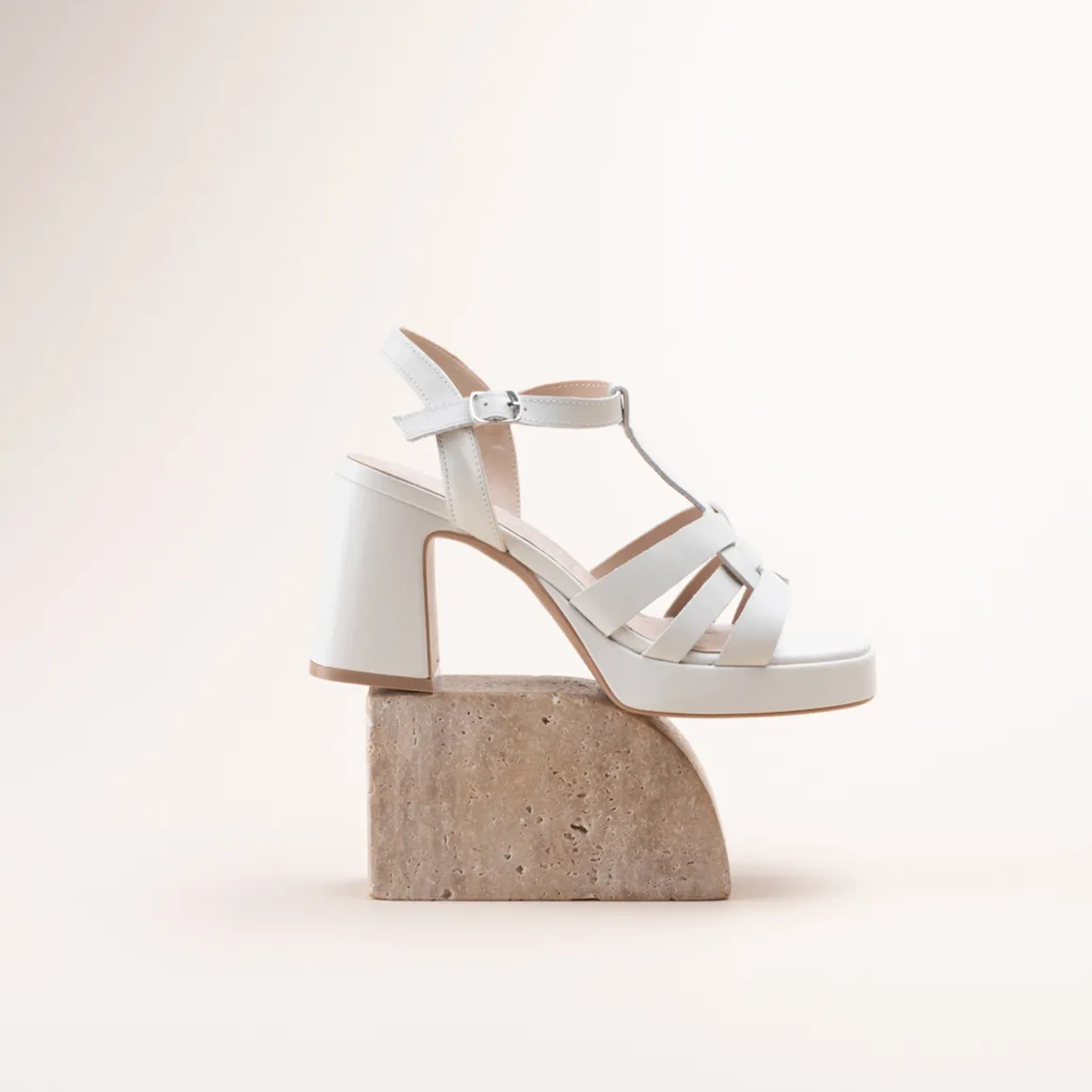Sandalen WIT