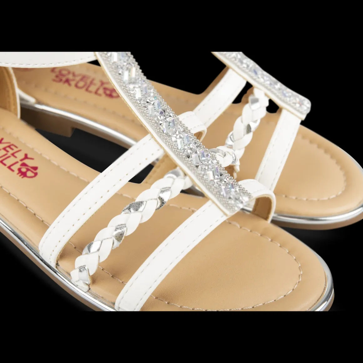 Sandalen WIT