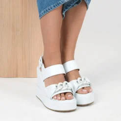 Sandalen WIT