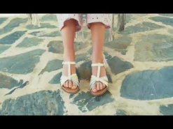 Sandalen WIT
