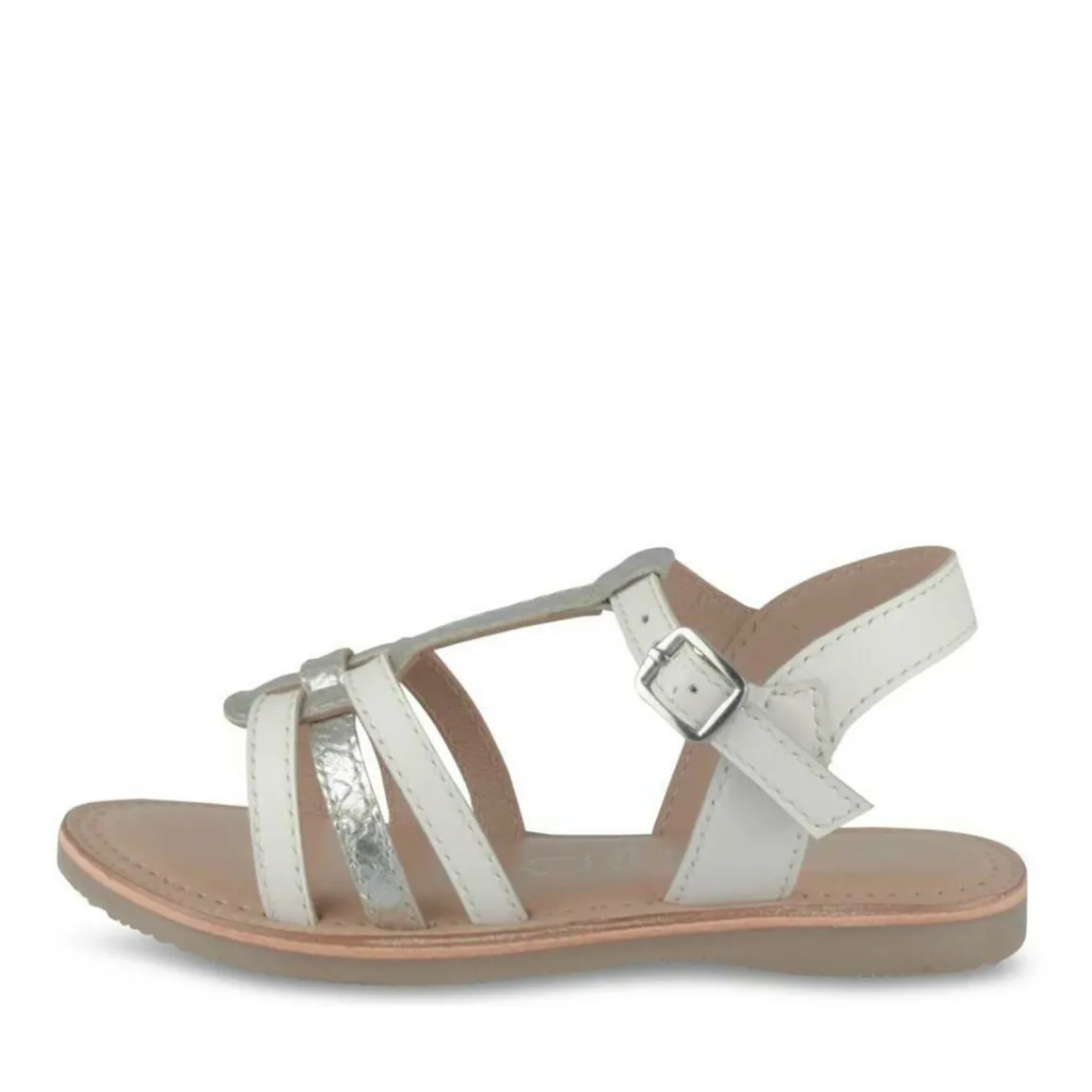 Sandalen WIT NINI & GIRLS LEER