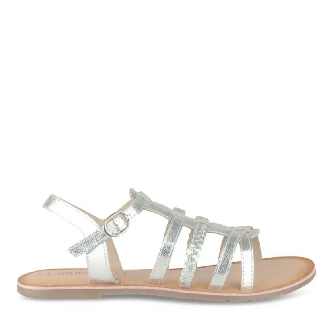 Sandalen ZILVER LITTLE LOLITA LEER