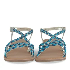 Sandalen ZILVER LITTLE LOLITA LEER