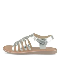 Sandalen ZILVER LOVELY SKULL LEER